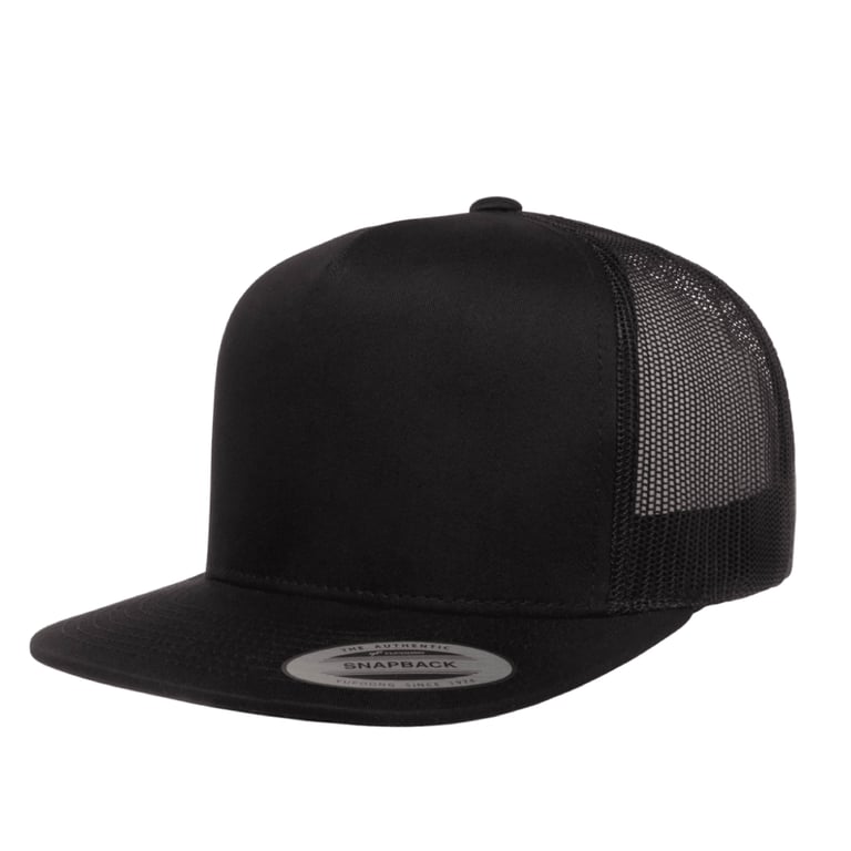 Custom Embroidered YP Classics 6006 · Five Panel Classictrucker Cap