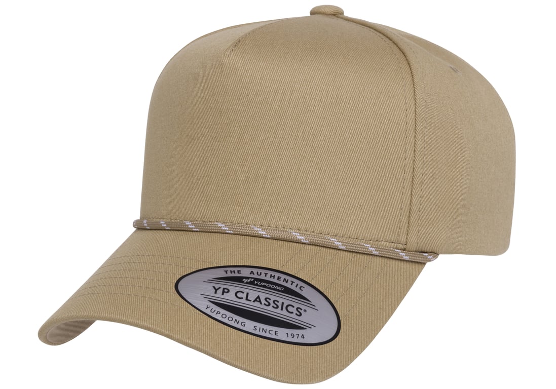 Custom Embroidered YP Classics 5079BD Rope Cap