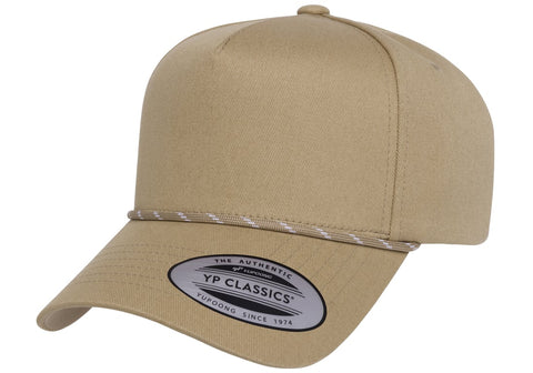 Custom Embroidered YP Classics 5079BD Rope Cap