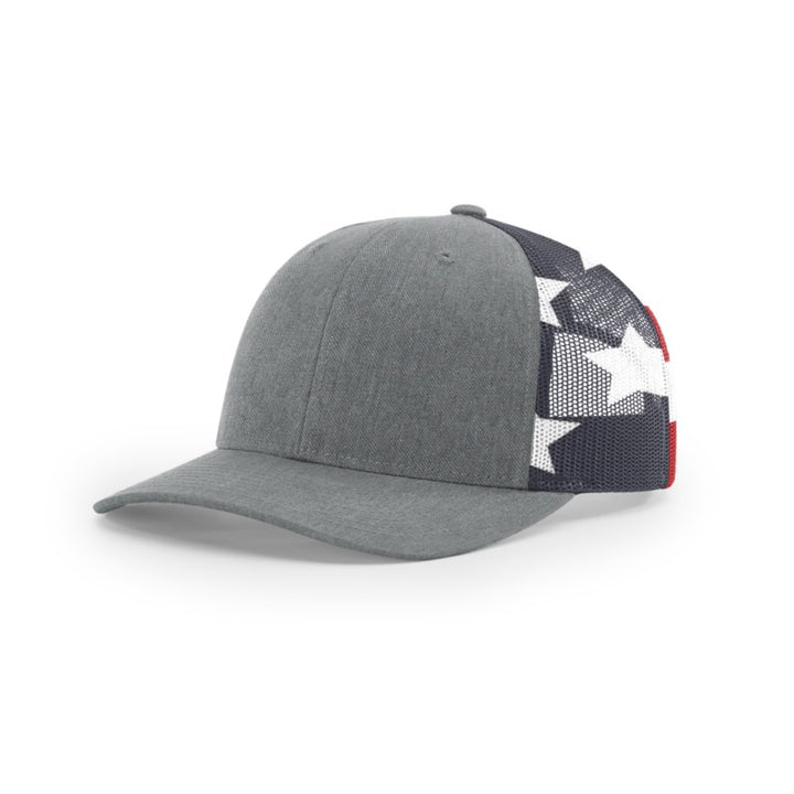 Richardson 112PM — HEATHER GRAY / STARS & STRIPES