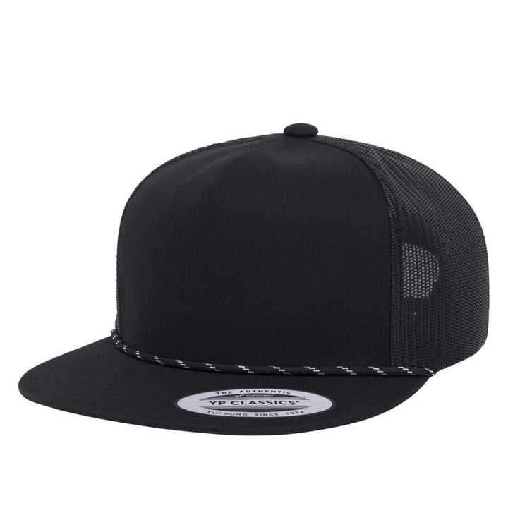 6006BD – YP Classics – Classic Trucker with Braid blank hat