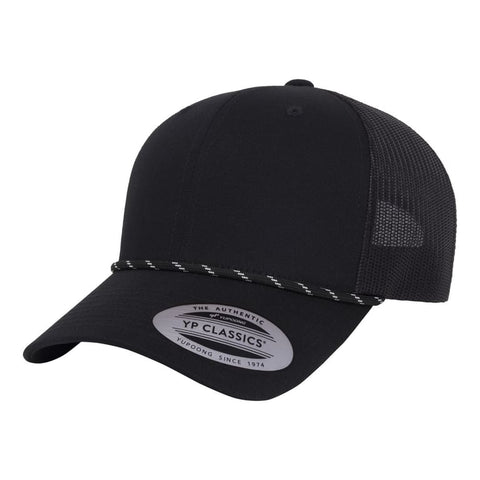 Custom Embroidered YP Classics 6606BD Trucker Hat