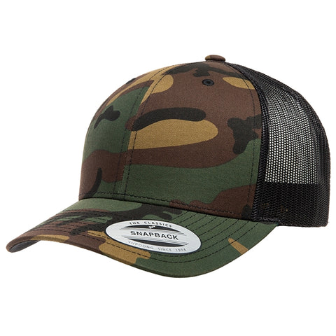 Custom Embroidered YP Classics 6606CA Trucker Hat