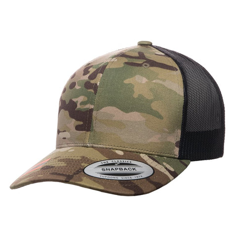Custom Embroidered YP Classics 6606MC Trucker Hat