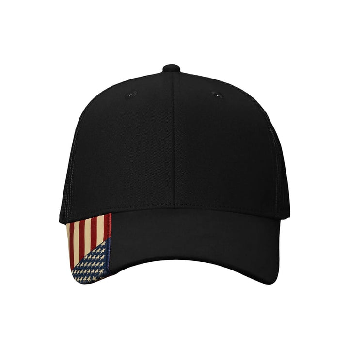 Blank Kati SportCap AM350M in BLACK/USA FLAG