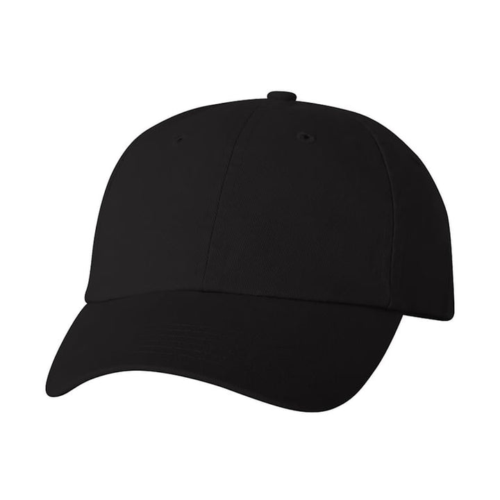 Blank Valucap VC300 · Bio Washed Dad Hat in BLACK