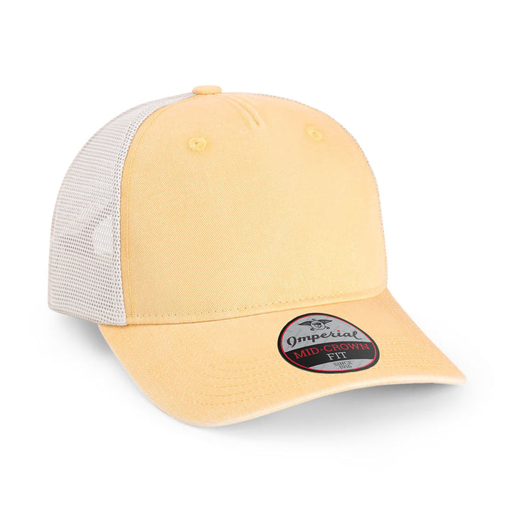 Blank Headwear X240M in APRICOT/STONE